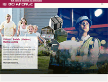 Tablet Screenshot of betafence.lu